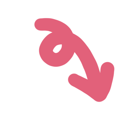 pink-loopy-arrow